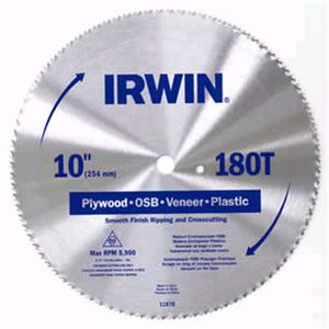 Circular Saw Blade 7 1/4 40 Teeth Irwin&reg; 5/8 Diamond Arborimage