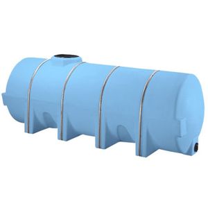 1,025 Gallon Norwesco Blue Horizontal Leg Tankimage