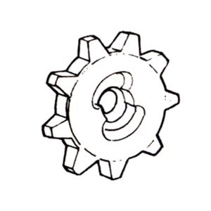 7 Tooth Spacing Sprocketimage