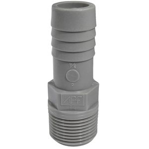 Plastic Male Adapter 3/4 Male NPT Threads to 3/4 Hose Barbimage