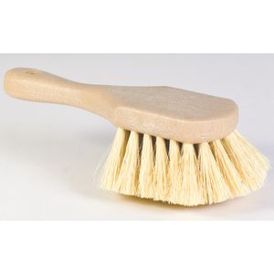 Utility Pot Scrub Brush 8 White Tampico 2 Trimimage