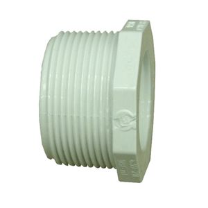 1 1/2 MPT to 1 1/4 FPT Reducing Bushing Schedule 40 PVCimage