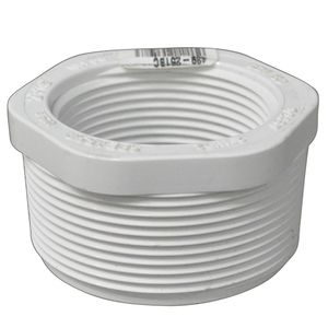 2 MPT to 1-1/2 FPT Reducing Bushing Schedule 40 PVCimage