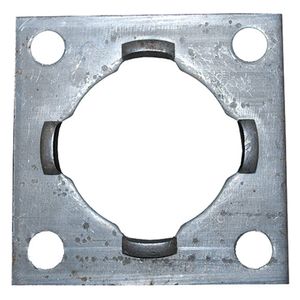 Flange For 10 Electric Brake Assembly 4 Hole 2.275 IDimage