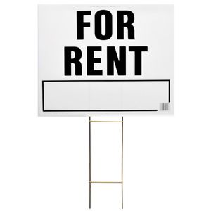 For Rent 20" x  24" Signimage