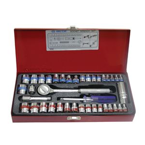SOCKET SET 40 PC 1/4 and 3/8 METRIC & SAEimage