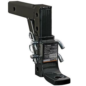 Adjustable Ball Mount 11" Drop 9-3/4" Riseimage