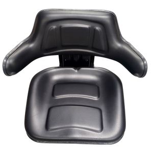 300022 Vinyl Tractor Seat with Arm, Slide & Hydraulic Suspensionimage