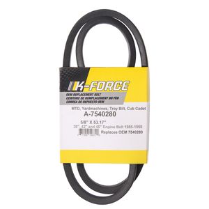 Mtd Engine To Variable Speed Pulley Beltimage