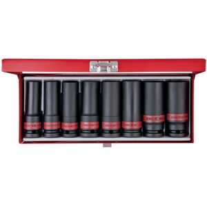 King Tony 4410SP 6 Point Deep Impact Socket Setimage