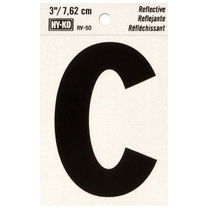 3" Reflective Letter Cimage