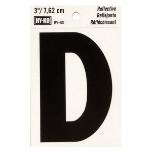 3" Reflective Letter Dimage