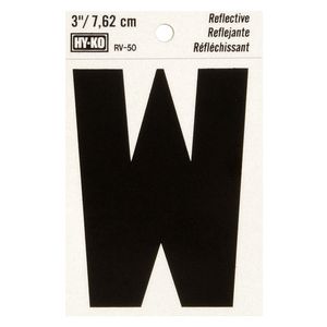 3" Reflective Letter Wimage