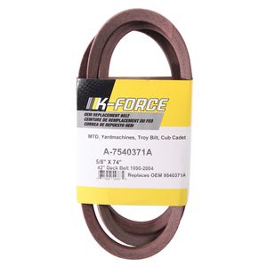 Lawn Mower Deck Belt - 5/8" X 74" Made To Fit Mtdimage