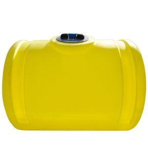 150 Gallon Norwesco Yellow Horizontal Tank, 32 In. Dimage