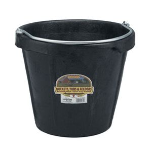 Miller DFP18 18 Quart Rubber Pail with Pouring Lipimage