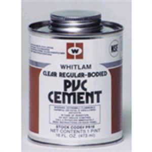 Clear Regular Bodied Pvc Cement 8 ozimage