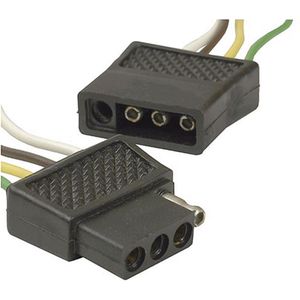 4 Pole Molded Flat Connectorimage