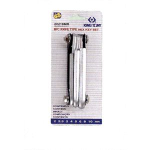 Mr Pc Metric Chrome Short Arm Hex Key Set Mmimage