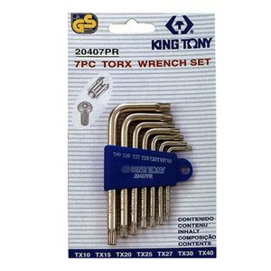 Pr Pc Chrome Torx Wrench Setimage