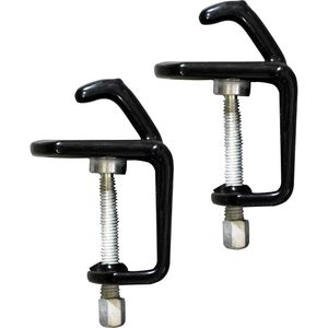 Tie Down Hooks For Pickup Truck Rails Adjustable (2 Pack)image