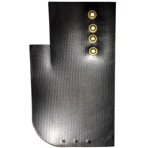 Rubber Cover Rh For Decloet Harvesterimage