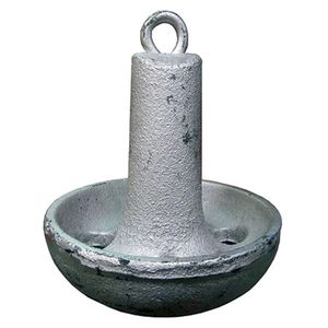 Mushroom Anchor Silver Paintedimage