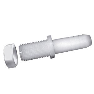 3838DBG1 Adapter 11/16 Male X 3/8 Barb Hex with Nutimage