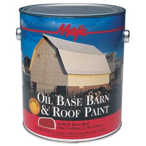 Majic Paint Barn & Roof Paint Red Gallonimage