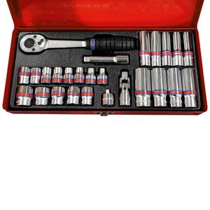 Pc Dr Socket Set Sae Pt Chromeimage