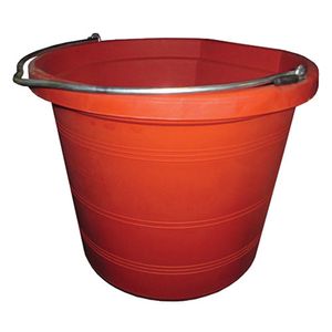 Red Flat Back Bucket, 5 Gallonimage