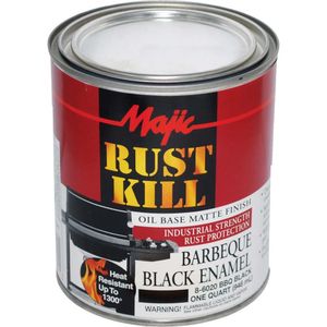 Rust Kill Paint Quart Barbeque Blackimage