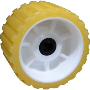 Rib Roller 5 Diameter Thermoplastic 3 Wide - 5/8 Shaft Sizeimage