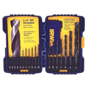 Pc Black Oxide Split Point Drill Bit Setimage