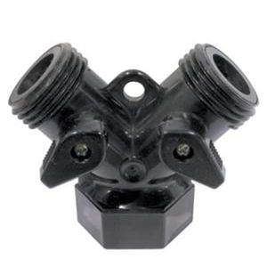Fimco 3/4 in. GHT Y Shut-Off Valve Black 5143204image