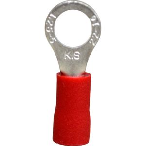 Ring Terminals Vinyl Insulated Barrel Red Gaugeimage