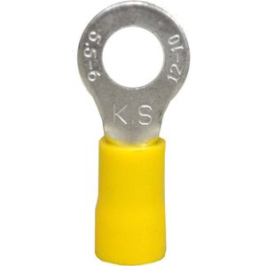 Ring Terminal Vinyl Insulated Barrel Yellowimage