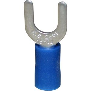 Spade Terminal Vinyl Insulated Barrel Blueimage