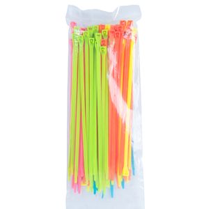 Fluorescent Cable Tie Assortment Bagimage