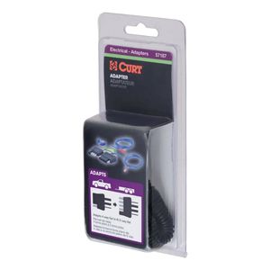 Curt 4-Way to 5-Way Flat Adapter for Boat Trailer Surge Brakesimage