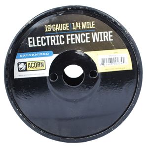 19 Gauge Galvanized  Electric Fence Wire 1/4 Mile Roll (1320 Ft.)image
