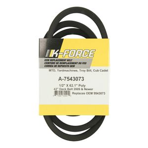 A&I Products A-75404033 Deck Drive Belt 1/2 in. x 118.2 in.image