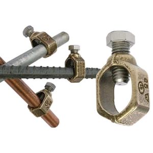 Acorn Clamp For & Ground Rod Ascimage
