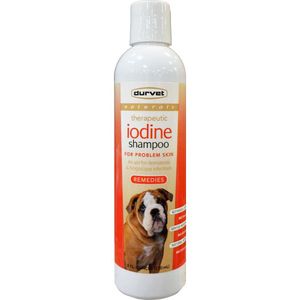 Natural Therapeutic Iodine Dog Shampoo for Skin Problemsimage