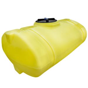 300 Gallon Norwesco Yellow Elliptical Tankimage