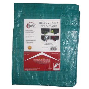 Poly Tarp, Brown / Green, 6 x 8image
