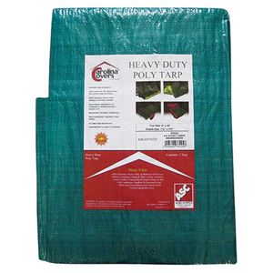 Poly Tarp, Brown / Green, 8 x 10image