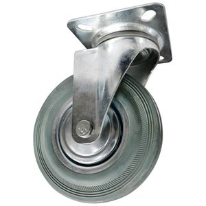 Swivel Grey Rubber Caster 5 in. x 1-1/4 in.image