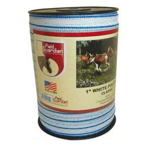 1 White / Blue Poly Tape Classic, 656 ft.image