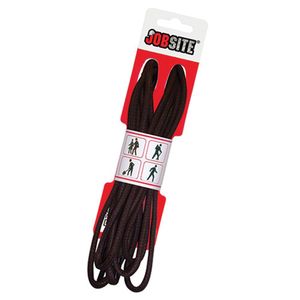 Waxed Boot Laces, Brown, 60"image